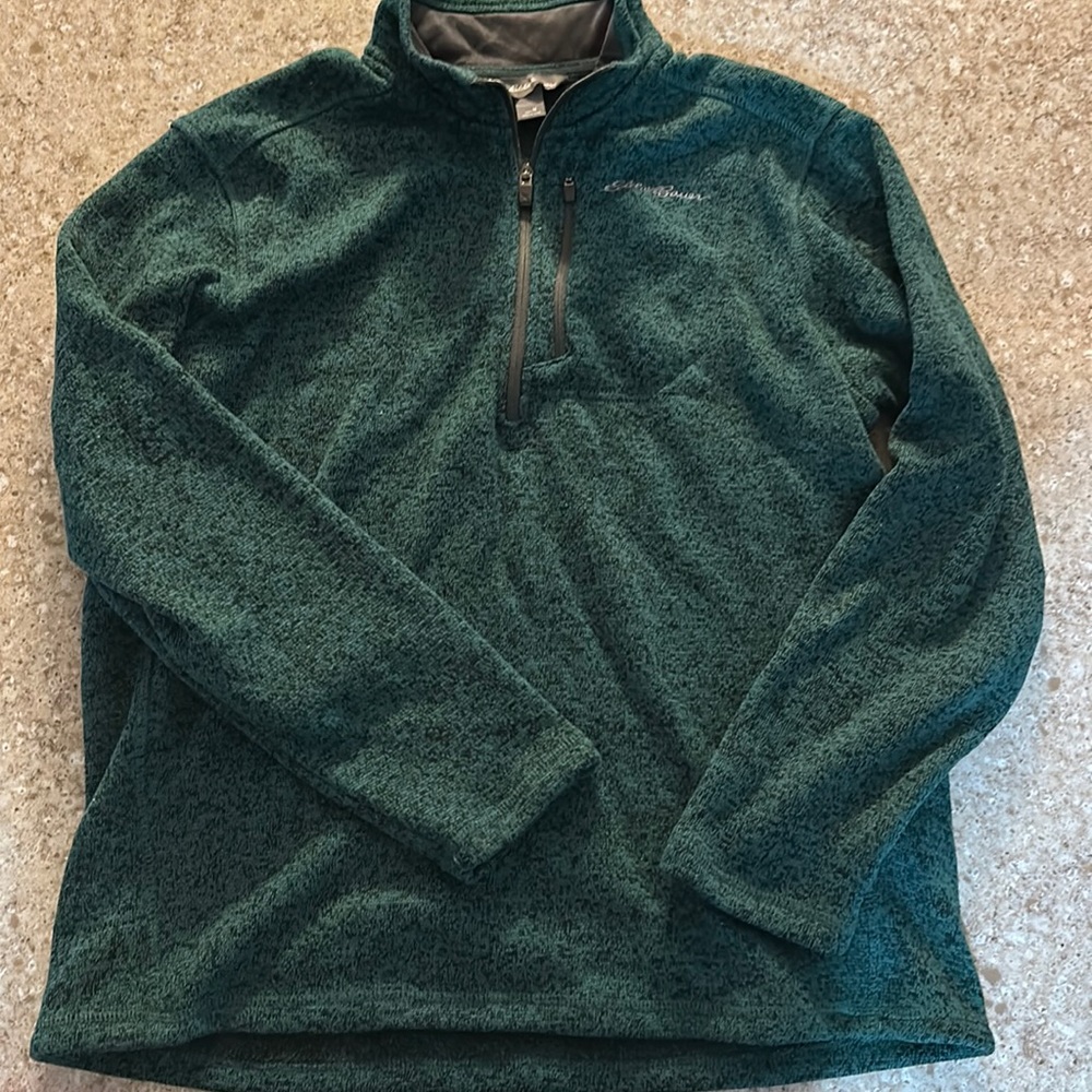 Eddie Bauer 1/2 zip.